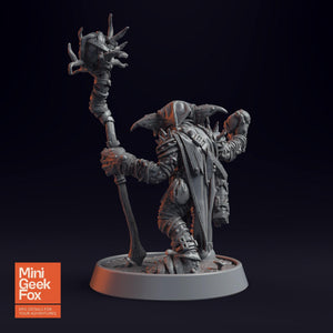 Goblins da Tredzle D&D Miniature - Cunning Goblin Shaman for Fantasy Tabletop RPGs - board game expansion set - BoardGeekFox