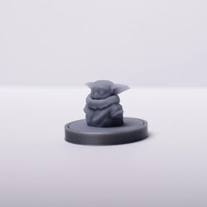 Mandalorian and baby Yoda miniature for boardgames - board game expansion set - BoardGeekFox