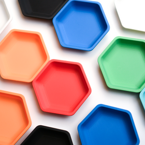 Hexagonal Token Holder – Budget Version - board game expansion set - BoardGeekFox 