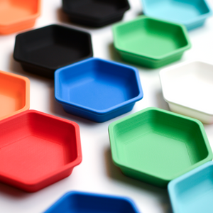 Hexagonal Token Holder – Budget Version - board game expansion set - BoardGeekFox 