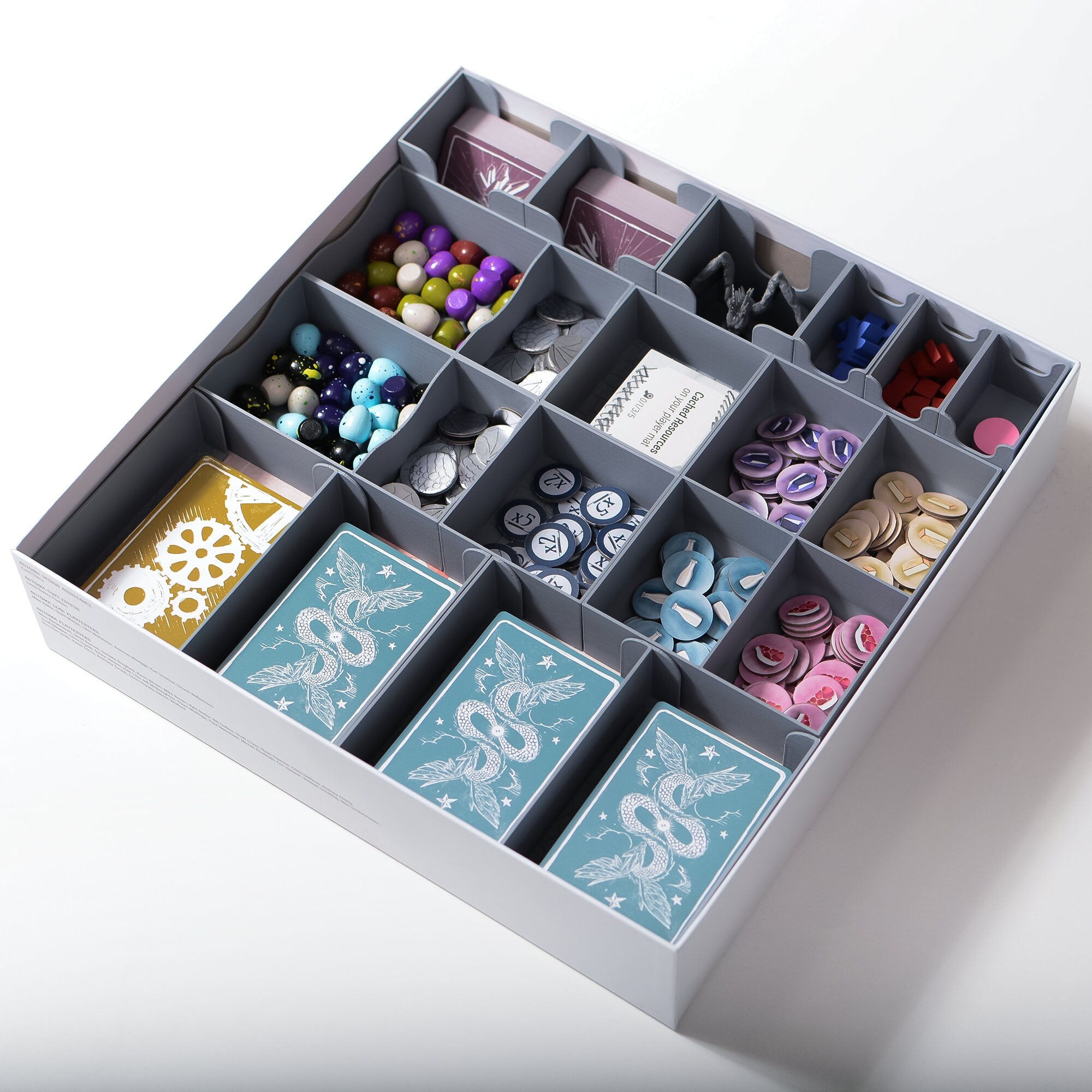 Wyrmspan Game Insert – Sleeved Card Compatible
