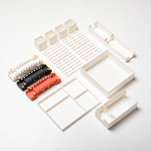 White Castle Insert + Extra 3D Printed Bridges - board game expansion set - BoardGeekFox 