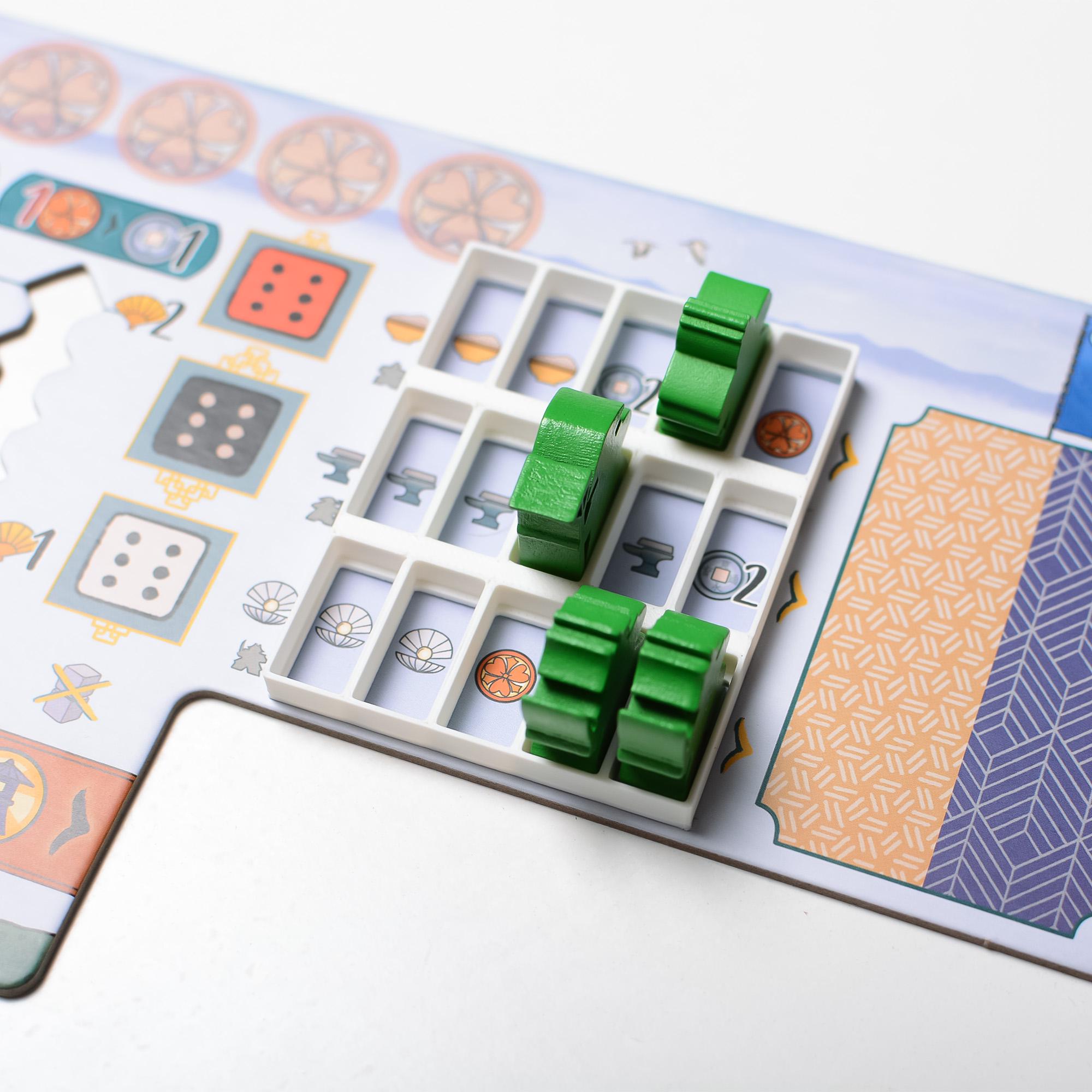 White Castle Insert + Extra 3D Printed Bridges - board game expansion set - BoardGeekFox 