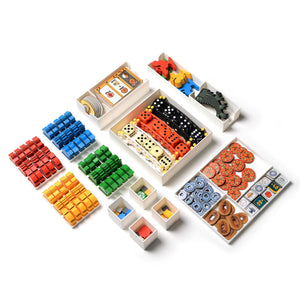 White Castle Insert + Extra 3D Printed Bridges - board game expansion set - BoardGeekFox 