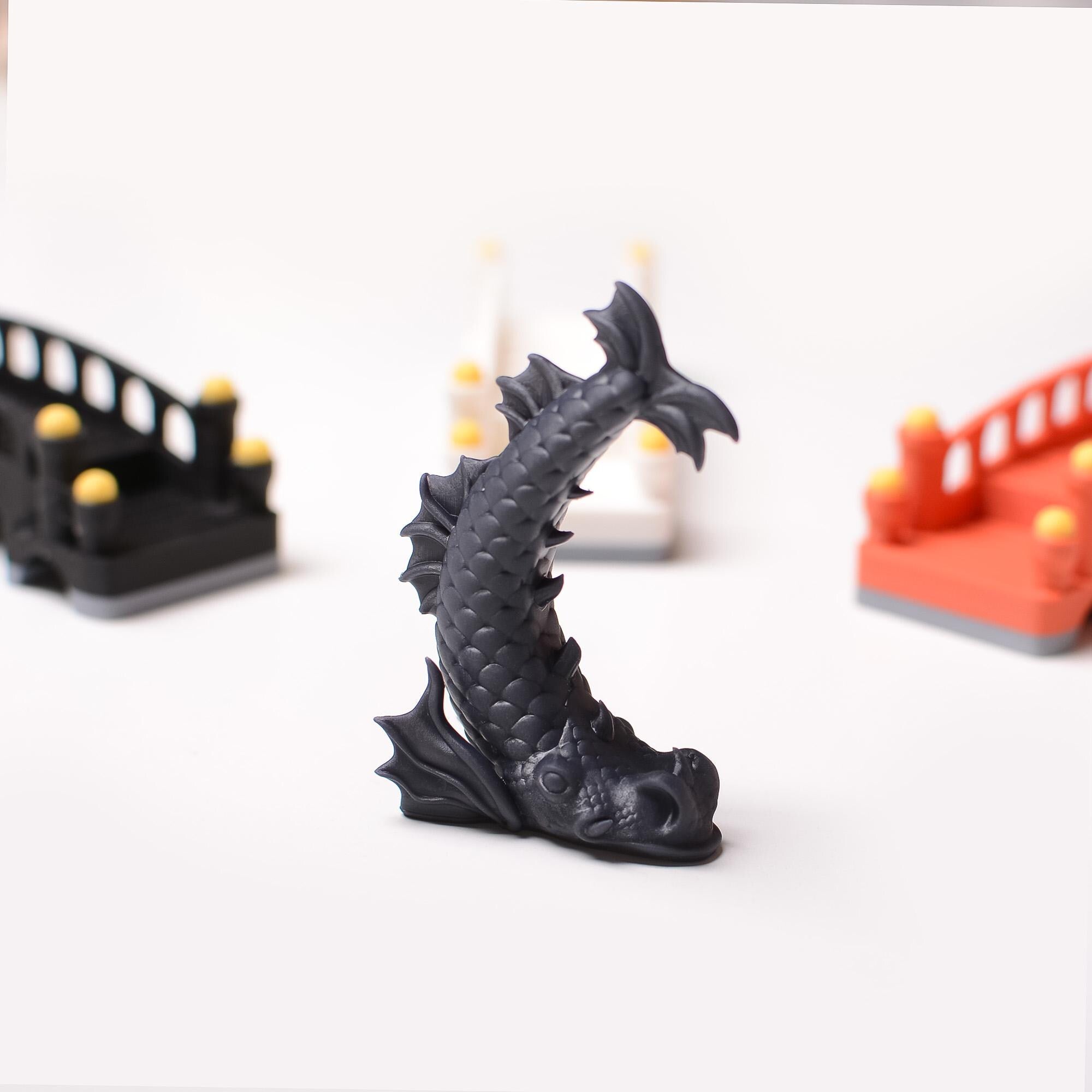 White Castle Insert + Extra 3D Printed Bridges - board game expansion set - BoardGeekFox 