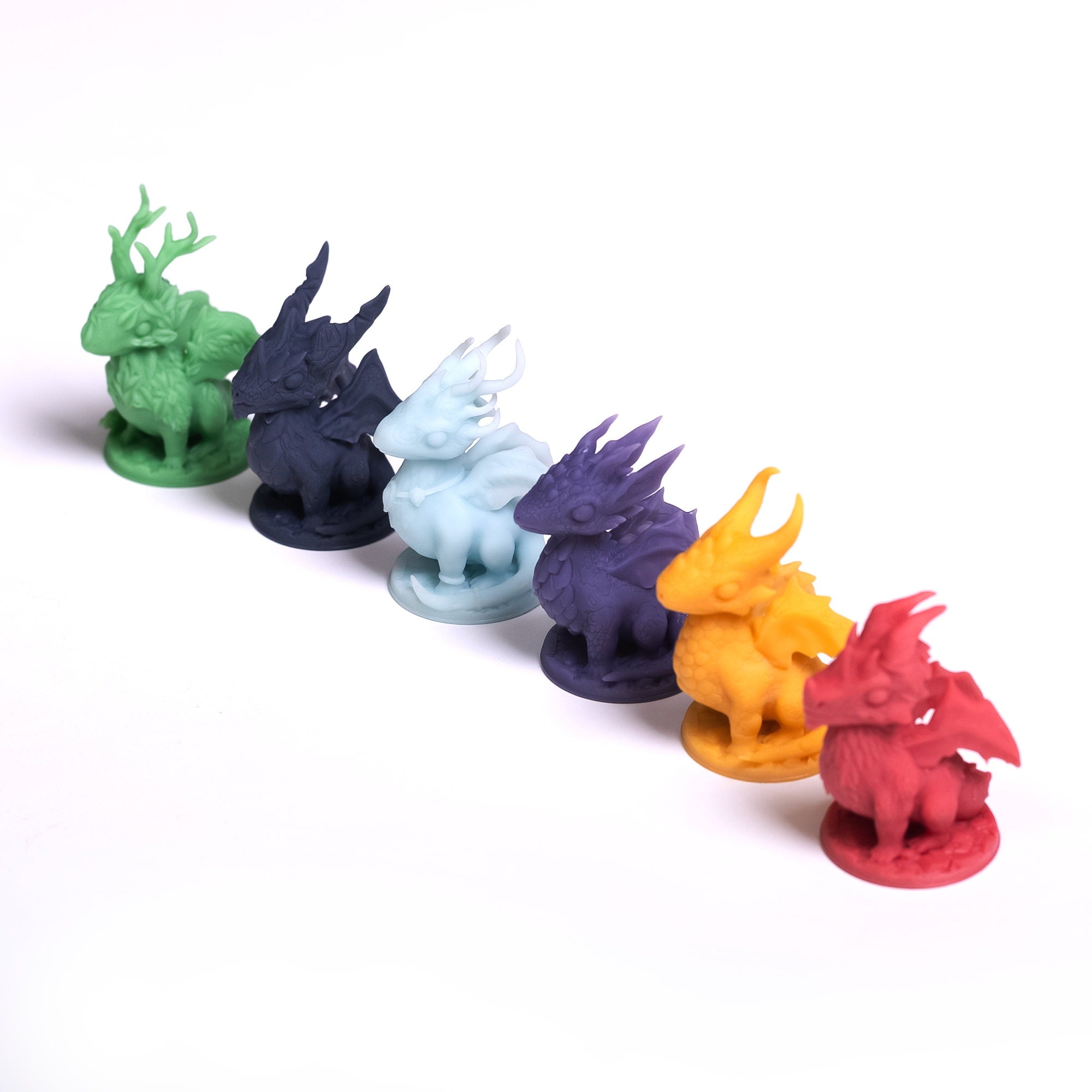 Unique Dragon Miniatures for Flamecraft!