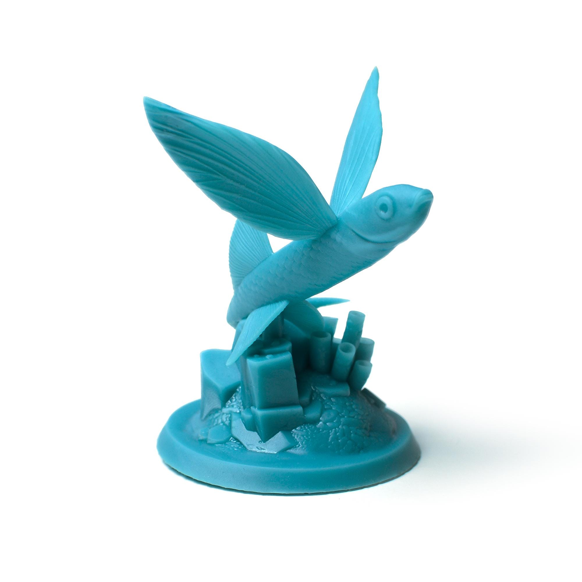 Finspan First Player Token – Flying Fish Miniature for Board Games