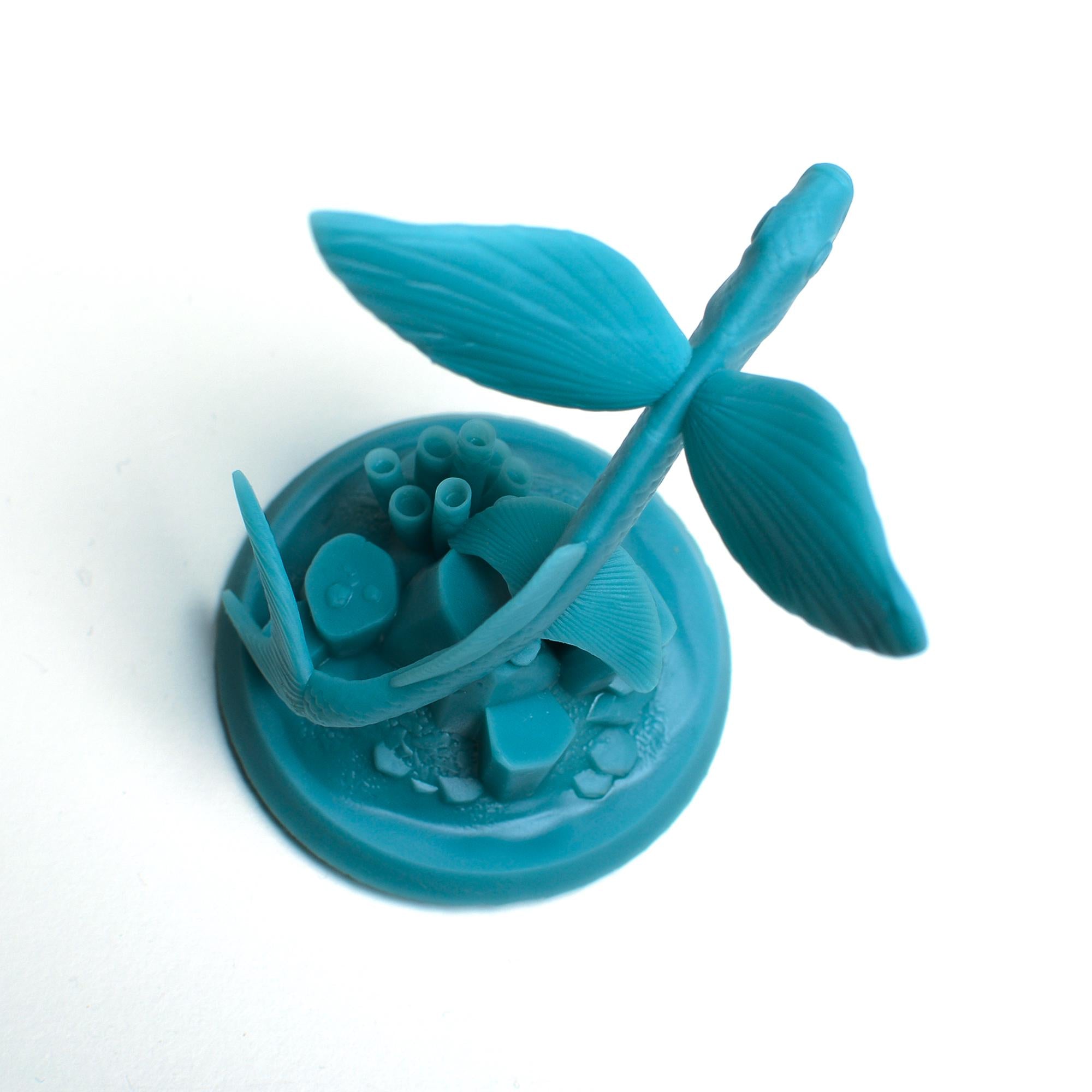 Finspan First Player Token – Flying Fish Miniature for Board Games