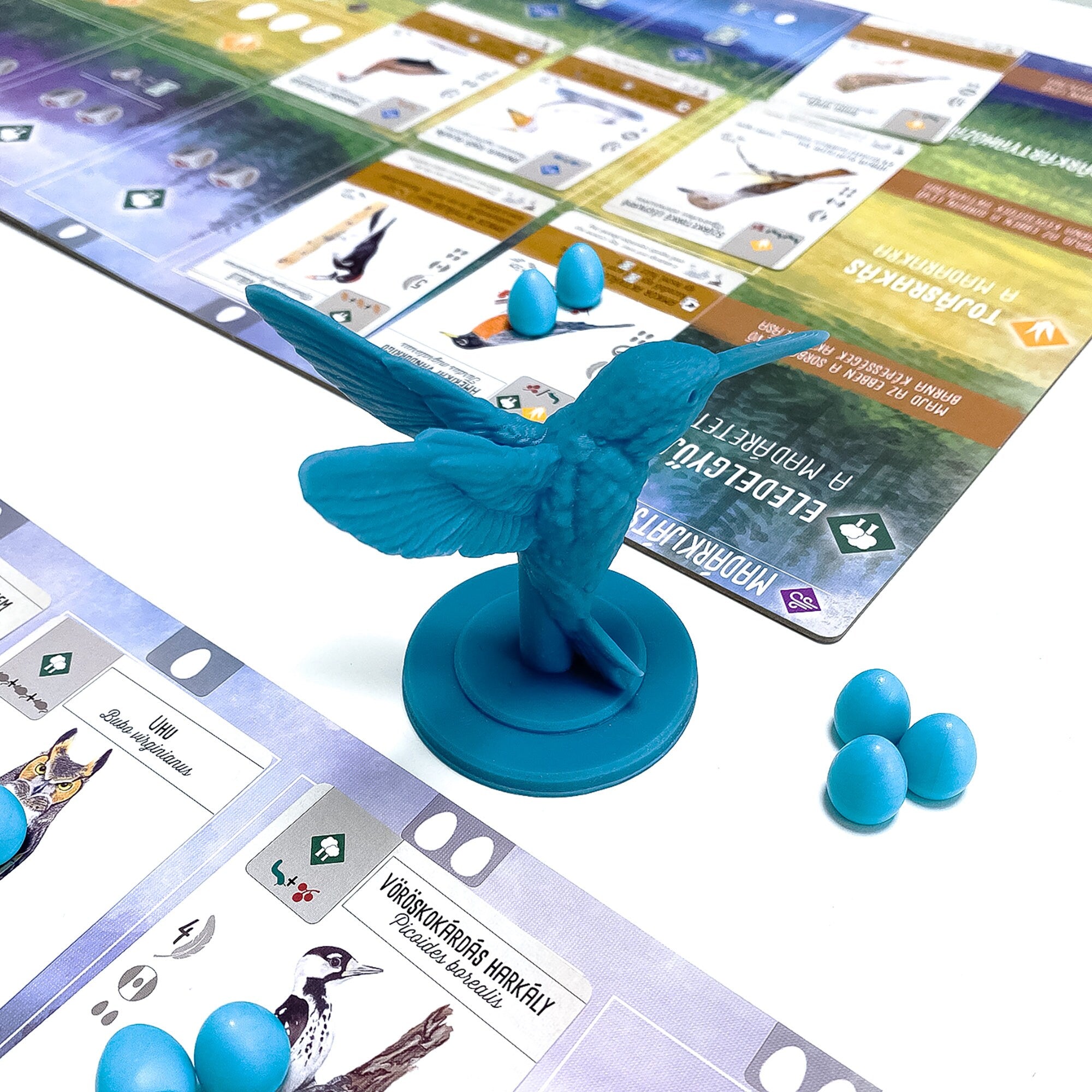 Wingspan First Player | Wingspan Token | Wingspan Bird | Bird Token | Wingspan Pieces | Player Token - board game expansion set - BoardGeekFox 