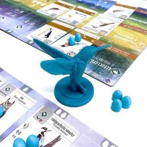 Wingspan First Player | Wingspan Token | Wingspan Bird | Bird Token | Wingspan Pieces | Player Token - board game expansion set - BoardGeekFox 