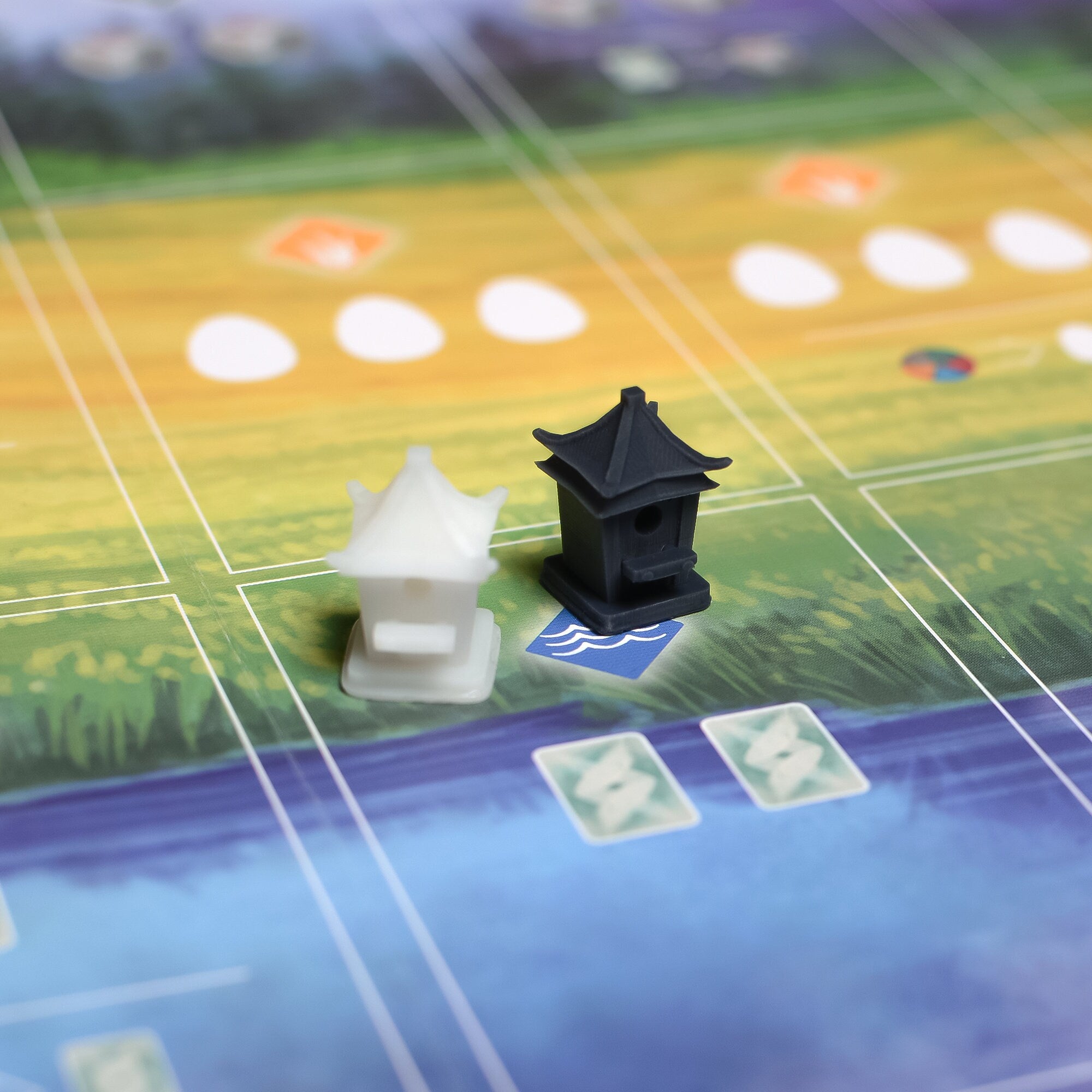 Wingspan Asia player tokens |  40 or 56 Pieces | Upgrade Wingspan - board game expansion set - BoardGeekFox 
