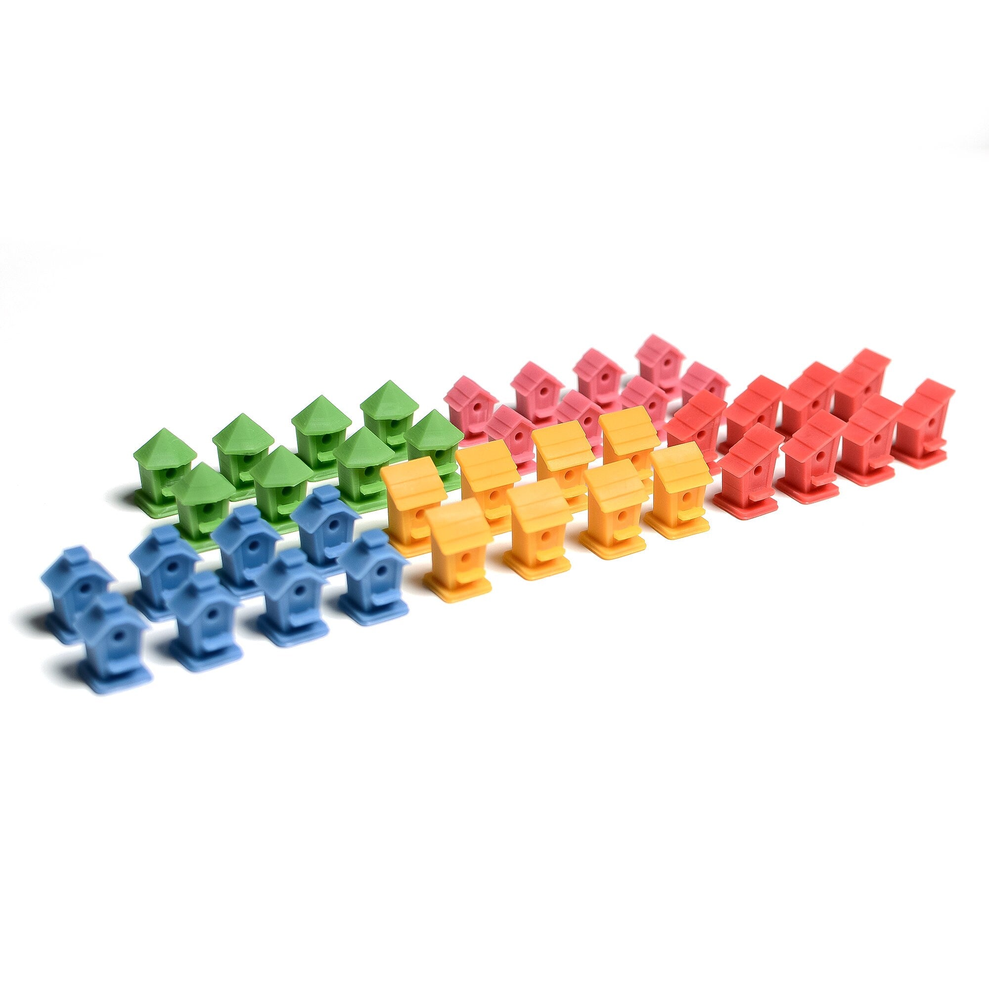 Wingspan Asia player tokens |  40 or 56 Pieces | Upgrade Wingspan - board game expansion set - BoardGeekFox 