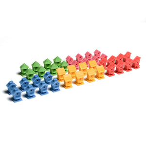 Wingspan Asia player tokens |  40 or 56 Pieces | Upgrade Wingspan - board game expansion set - BoardGeekFox 