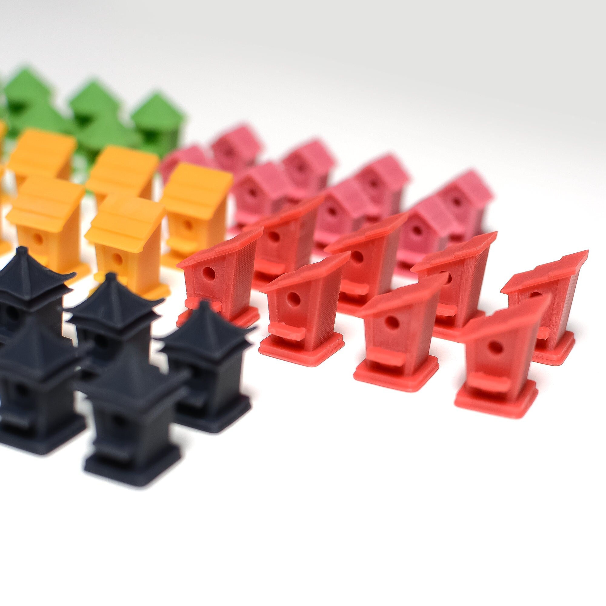 Wingspan Asia player tokens |  40 or 56 Pieces | Upgrade Wingspan - board game expansion set - BoardGeekFox 