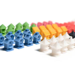 Wingspan Asia player tokens |  40 or 56 Pieces | Upgrade Wingspan - board game expansion set - BoardGeekFox 