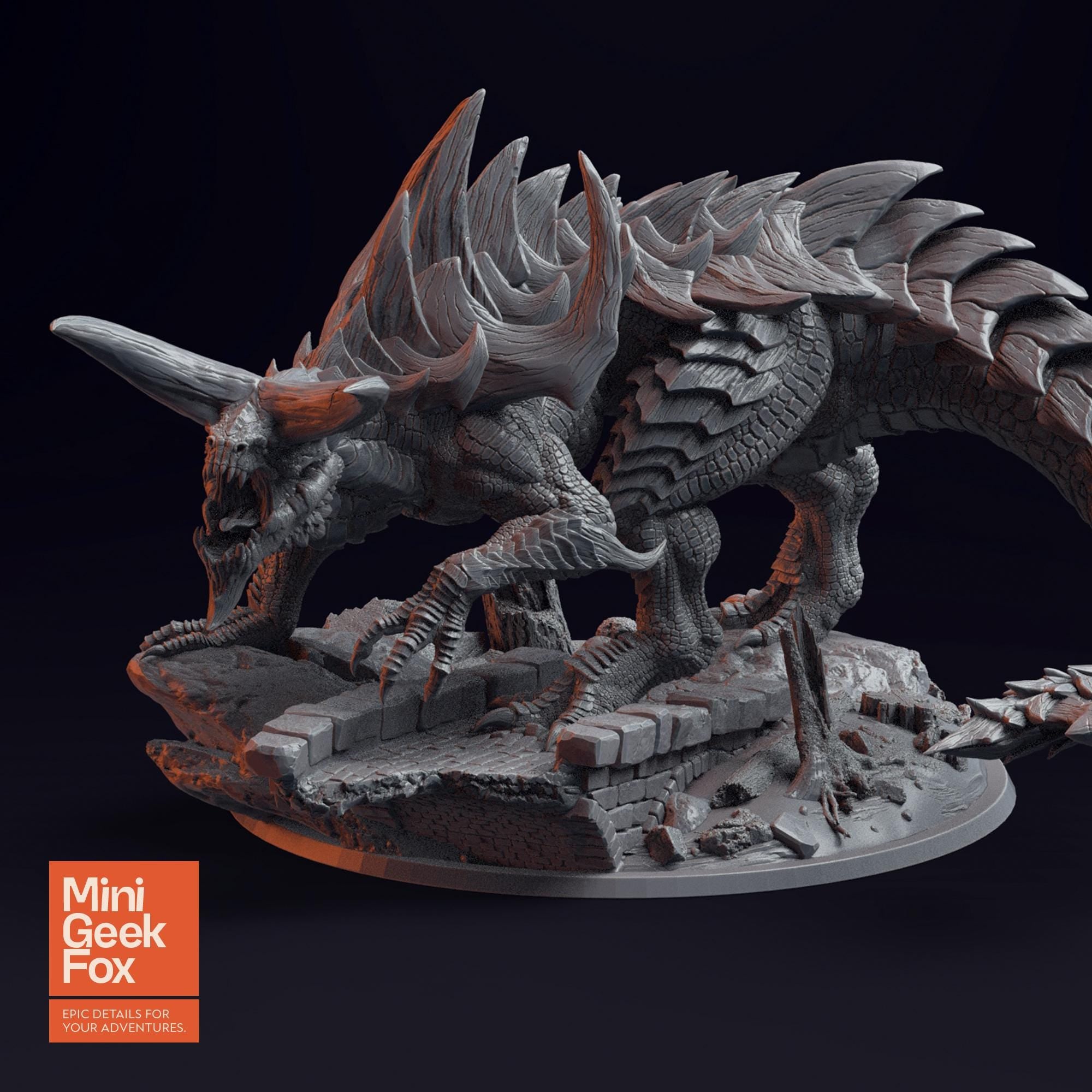 Tarrasque - Dungeons and Dragons Tabletop Miniature (DnD)